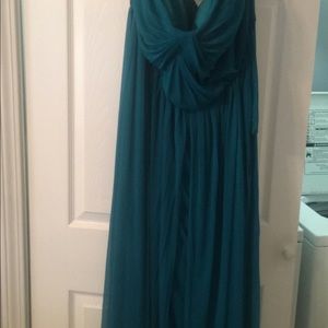 David’s bridal bridesmaid dress.